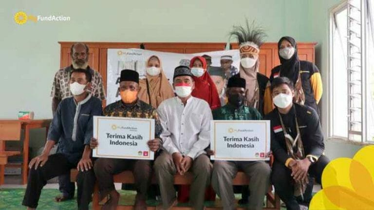 MyFundAction Indonesia Bantu Ratusan Muslim Papua Miliki Mushaf Al-Quran